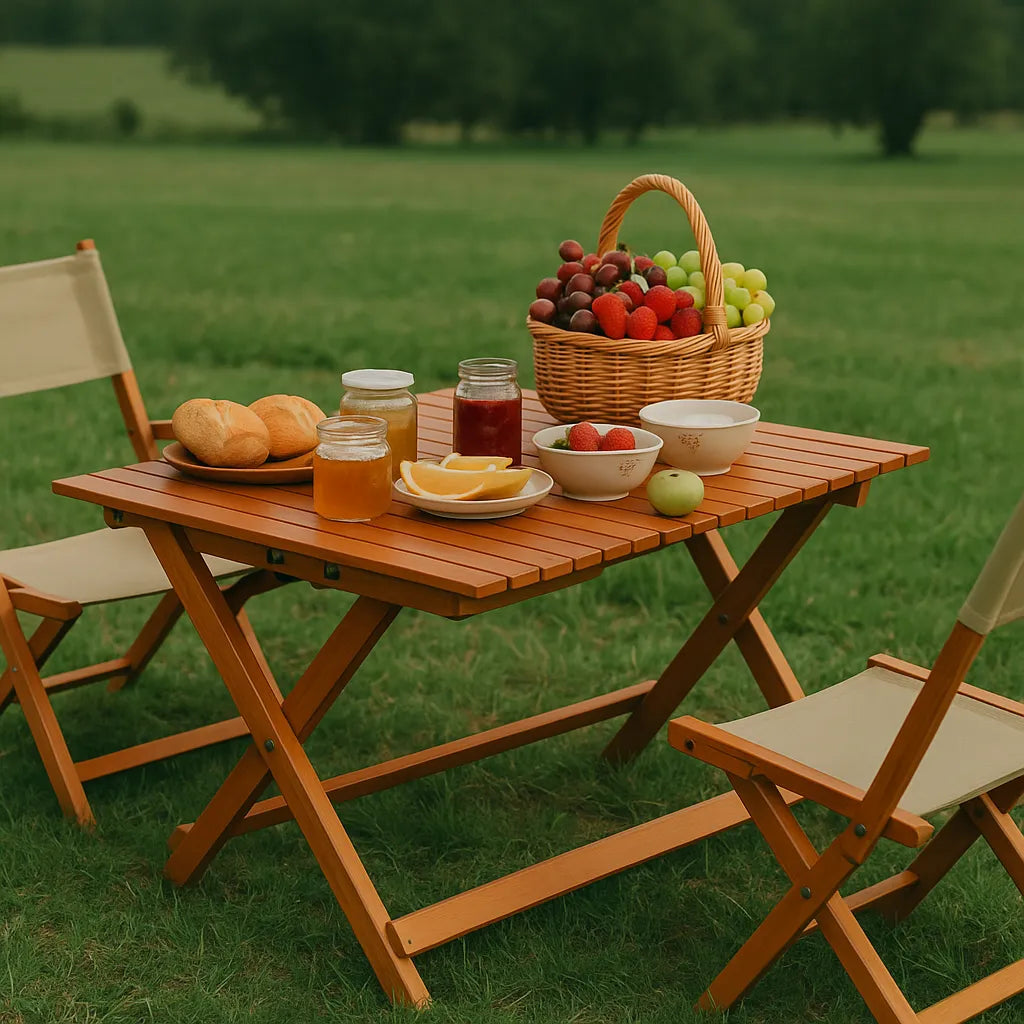 Folding Outdoor Picnic Table Smart Pick Maximizing Portable Dining Ease