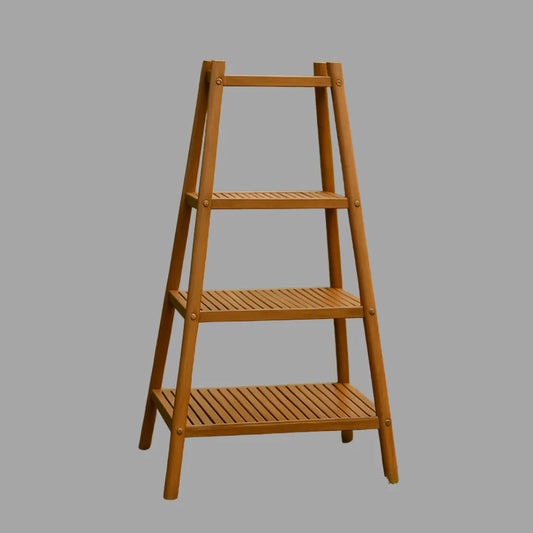 Ladder Plant Stand 4-Tier Vertical Display for Garden or Home