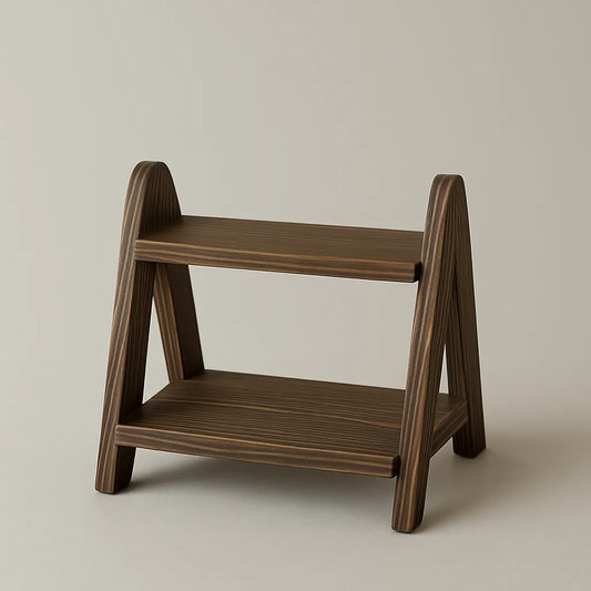 Mini Display Shelf Elegant Design Two-Tier Organizer