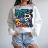 Boo in Style Sweatshirt, Elegant Phantom Pullover