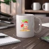 Christmas in July Santa Surfing Mug, Summer Surf