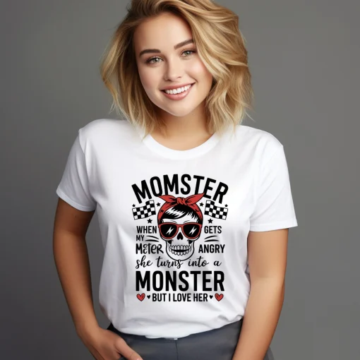 Momster T-shirt, Gift For Mom