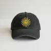 Smiley Sun Emboidered Cap, Smiley Hat