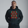 Ugly Argyle Christmas Hoodie